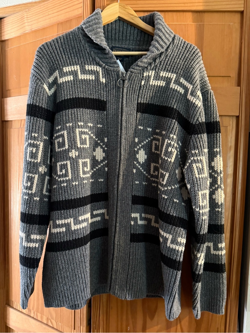 Pendleton Westerley wool sweater.